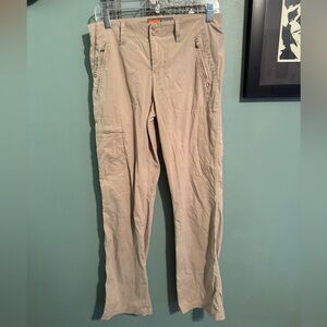 Merrell belay hiking Light Tan Cargo Pants for women